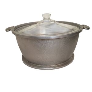 Vintage 1950s Guardian Service Ware Cast Aluminum Large Pot
